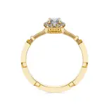 Pierścionek zaręczynowy z diamentami AJPZ_135